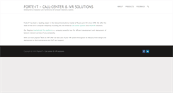 Desktop Screenshot of forte-it.com
